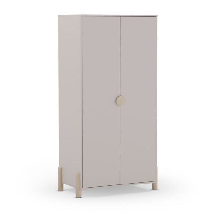 Armario juvenil Misty Dawn Beige - Oak Soft