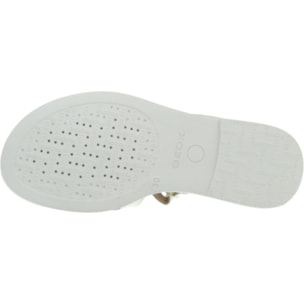 Sandalias Niña de la marca GEOX  modelo J5235D 000BC J BLANCO