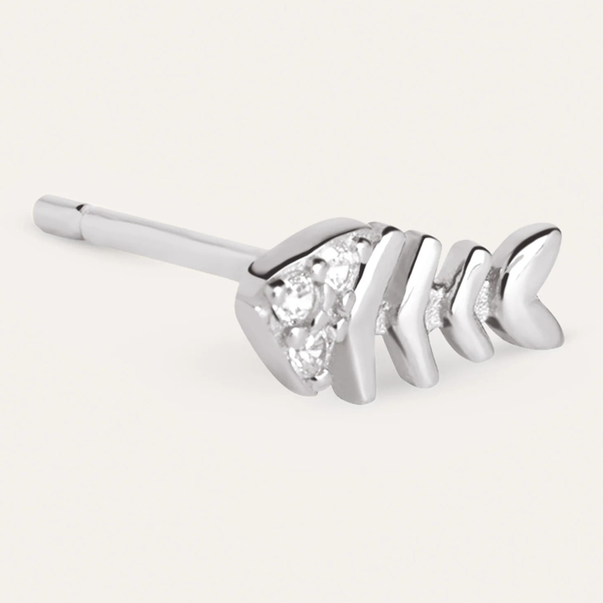 Orecchino Fishbone Spark