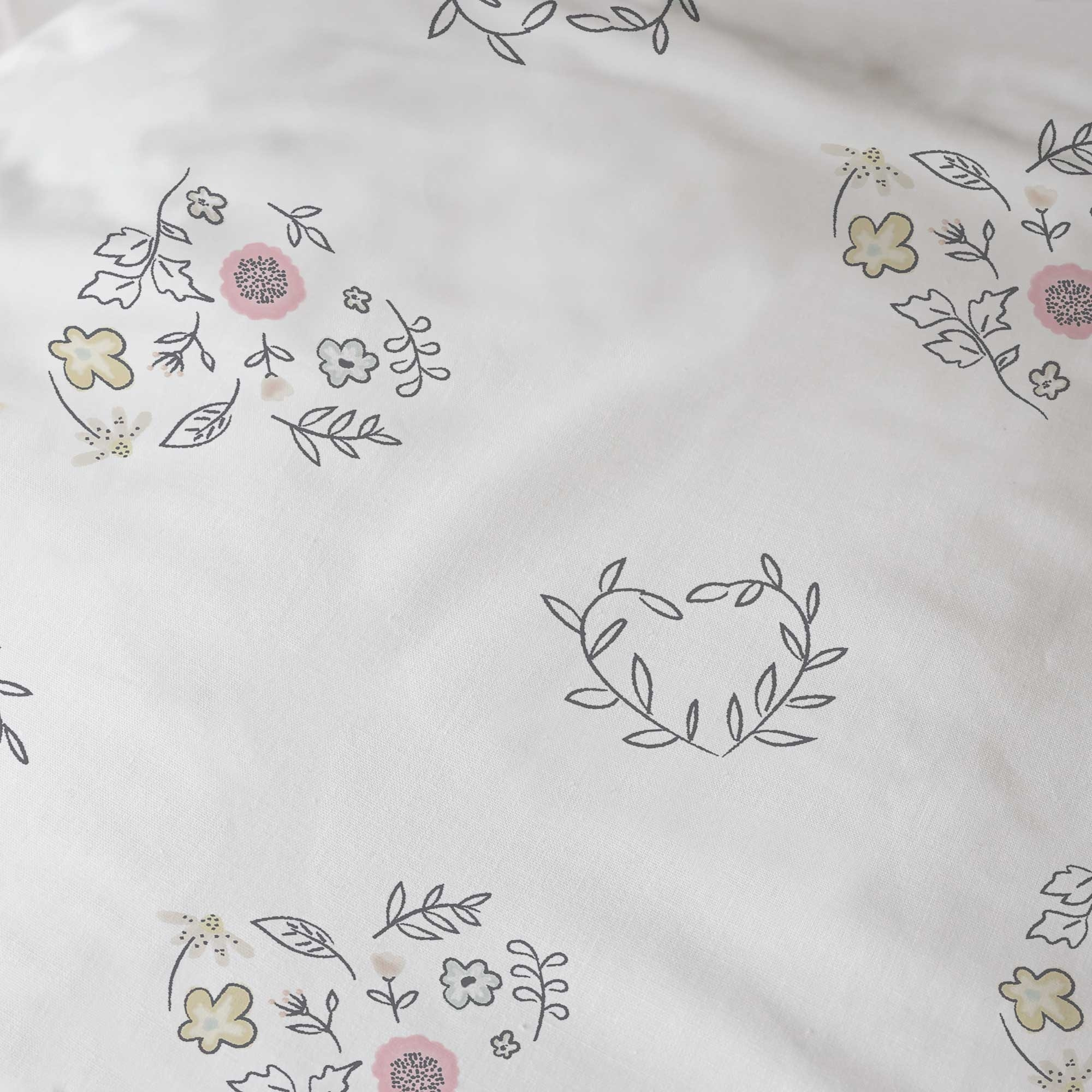 Parure de lit imprimée 100% coton, DISNEY HOME LES ARISTOCHATS CHAMPÊTRE