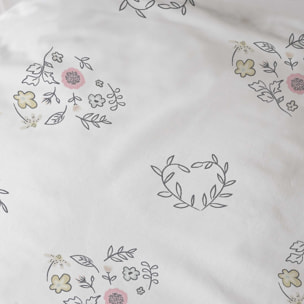 Parure de lit imprimée 100% coton, DISNEY HOME LES ARISTOCHATS CHAMPÊTRE