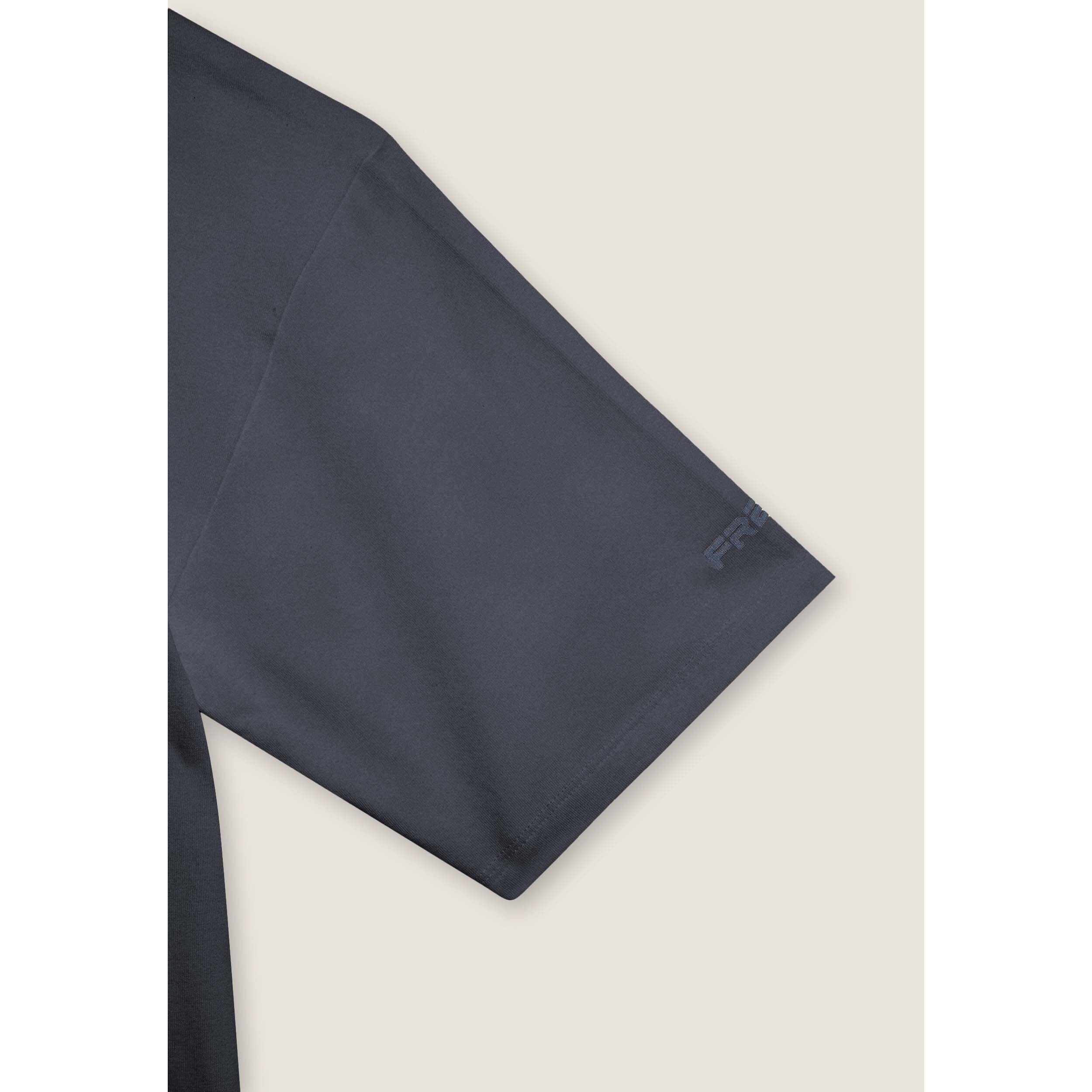 T-shirt regular con stampe lucide e dettagli tono su tono