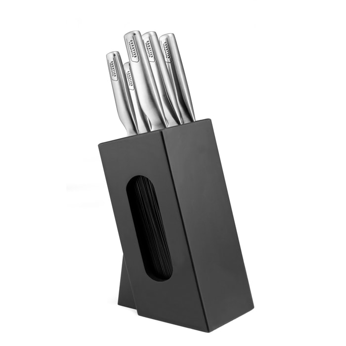 Asean - Bloque spaghetti de 5 cuchillos