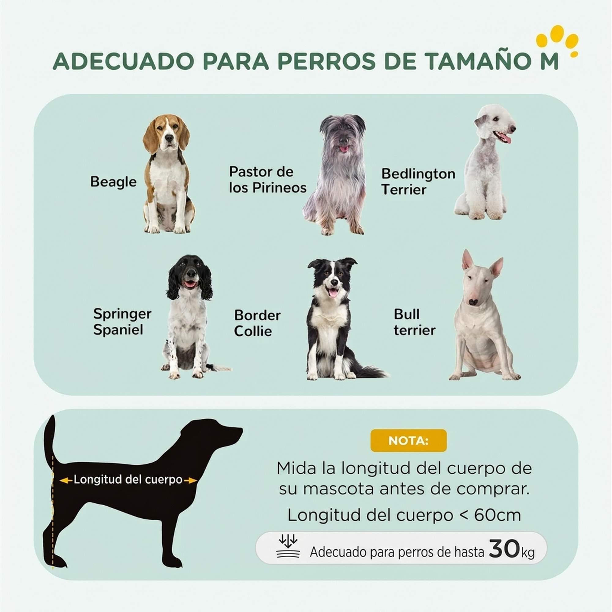 PawHut Jaula para Perros Plegable, Jaula para Perros Grandes con Cojín, 2 Puertas, Bandeja Extraíble y Marco de Alambre Metálico, 90x57,5x62 cm, Negro y Beige