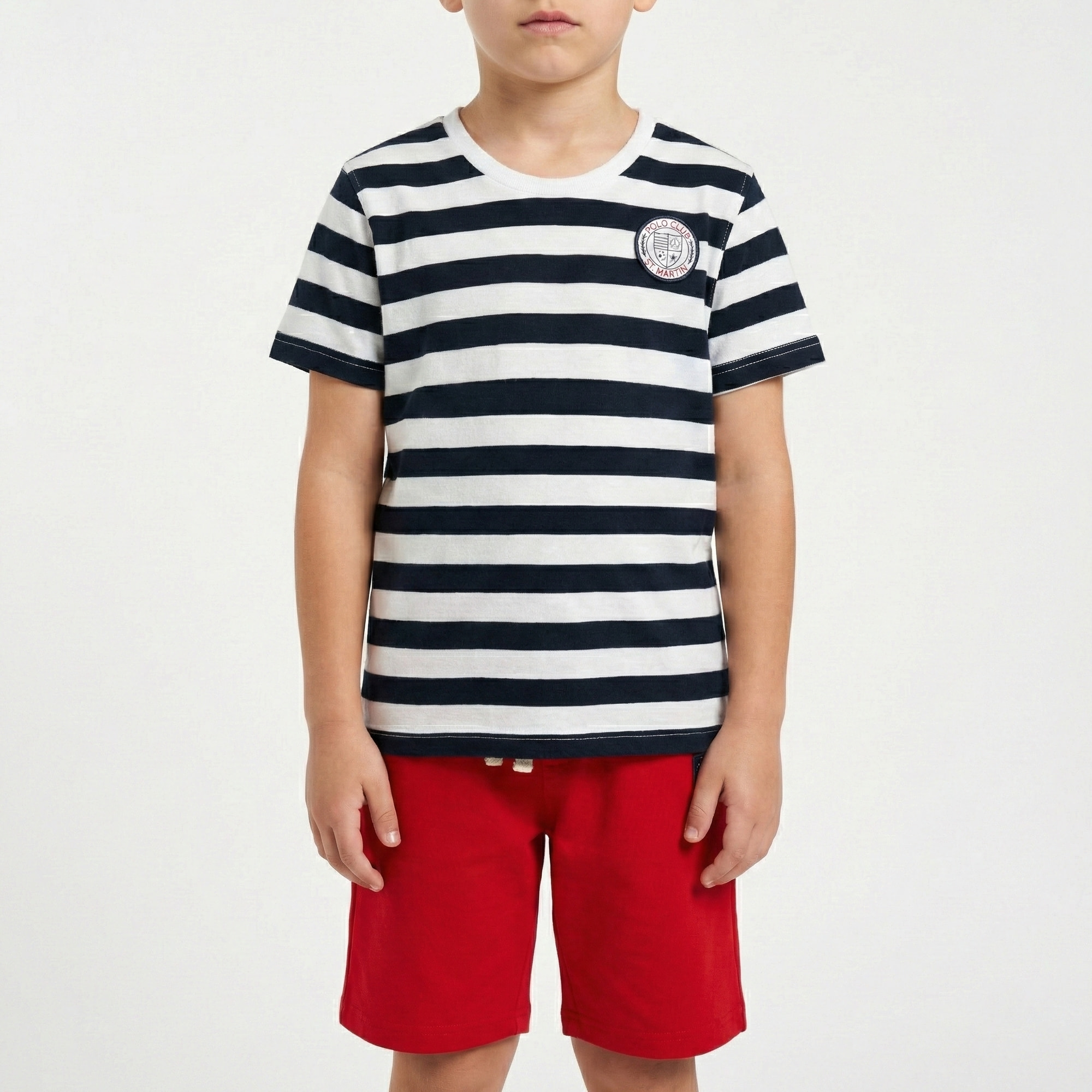 Set t-shirt e bermuda jersey