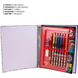 Album Actividades Coloreable Marvel