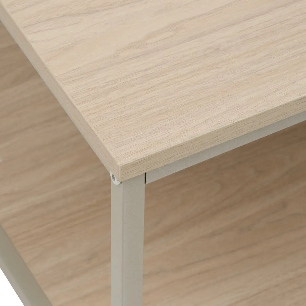 Table basse Duna rectangulaire 50x100cm beige
