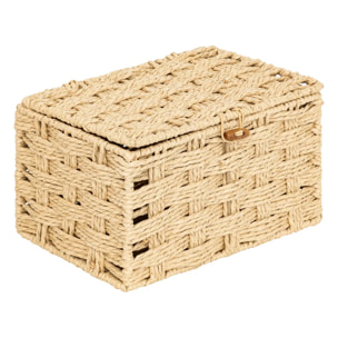 Lot de 3 boîtes Elio Naturel L18/22/25cm