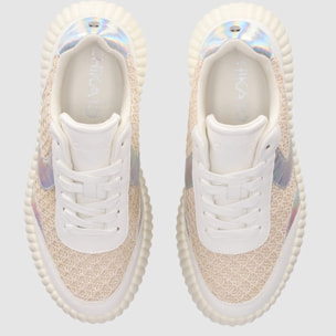 Deportivos - Blanco - Tacón: 3 cm