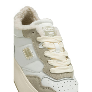 Zapatillas Deportivas de Mujer Court Fleece Blanco