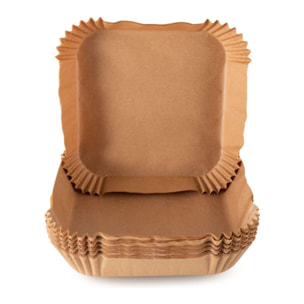 Papier cuisson NUFRY Airfryer Papersquare 100 pièces