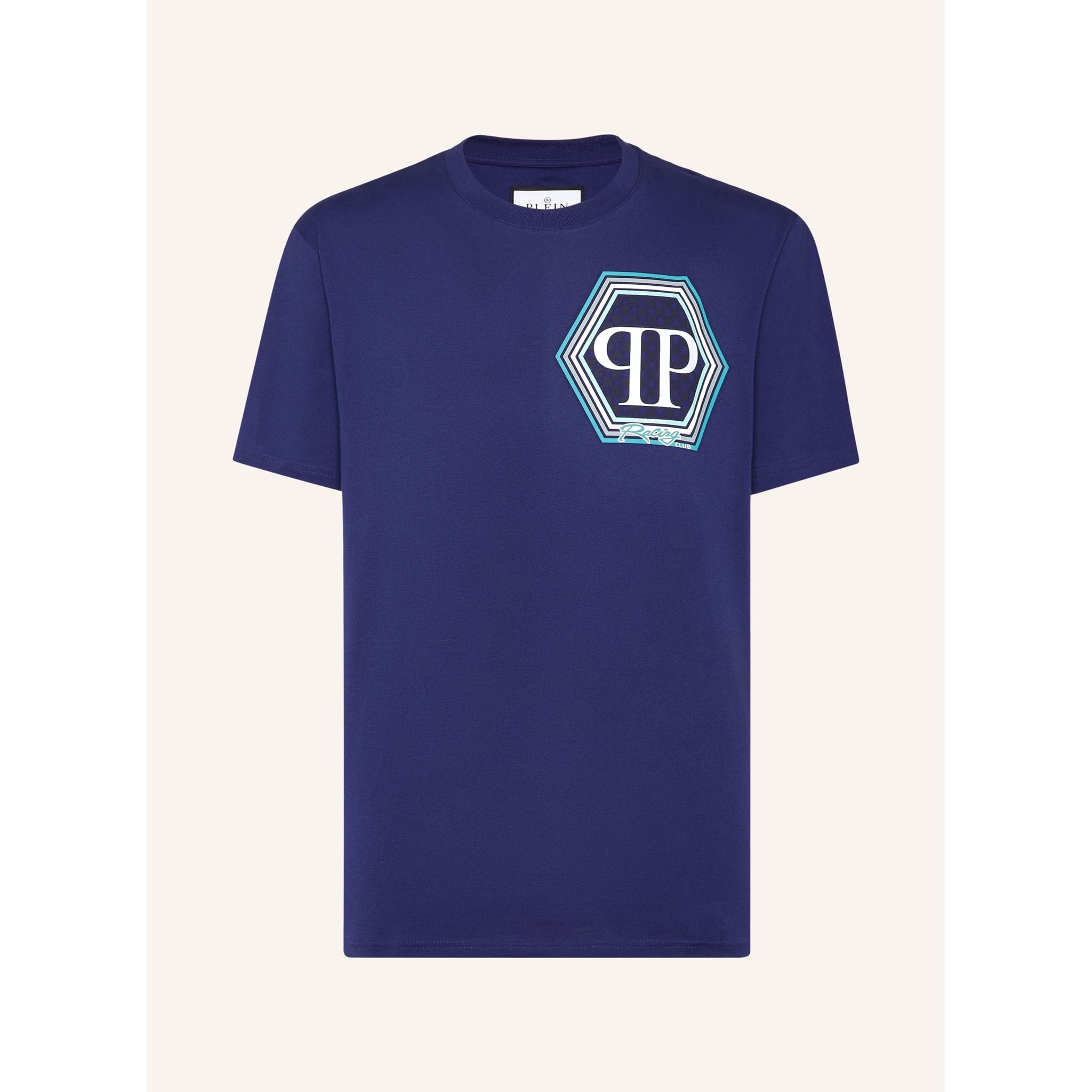 PHILIPP PLEIN T-Shirt Round Neck HEXAGON