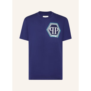 PHILIPP PLEIN T-Shirt Round Neck HEXAGON