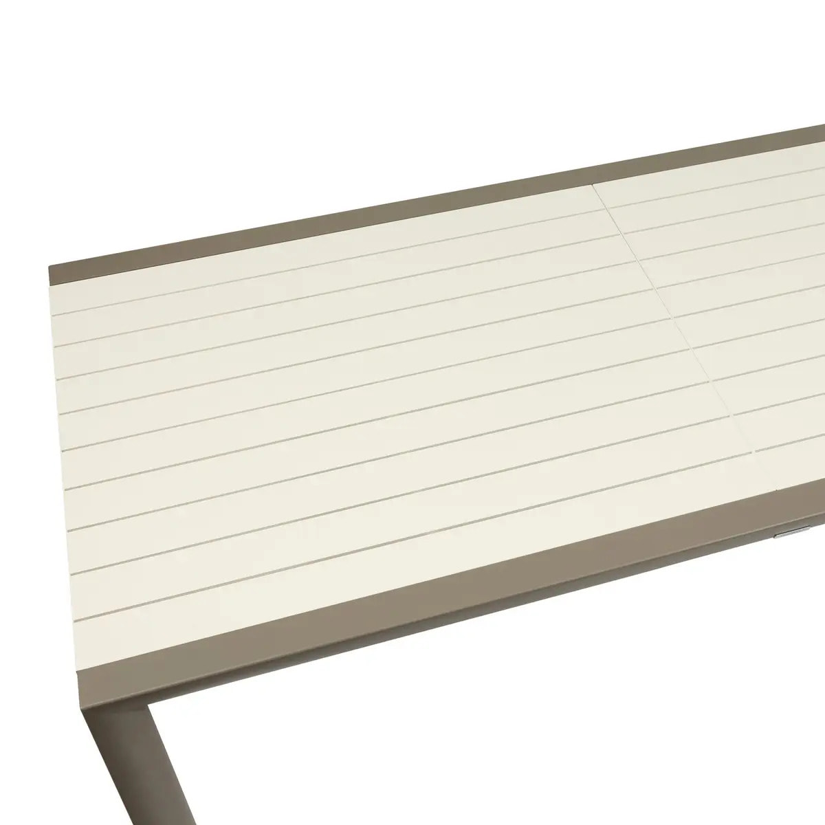 Table de jardin 12 places Luzane extensible argile