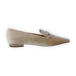 Mocassini Donna Tata Italia Beige
