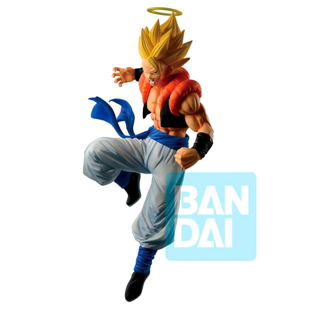 Dragon Ball Z Dokkan Battle Ichibansho Figura Gogeta Super Saiyan 20cm Banpresto