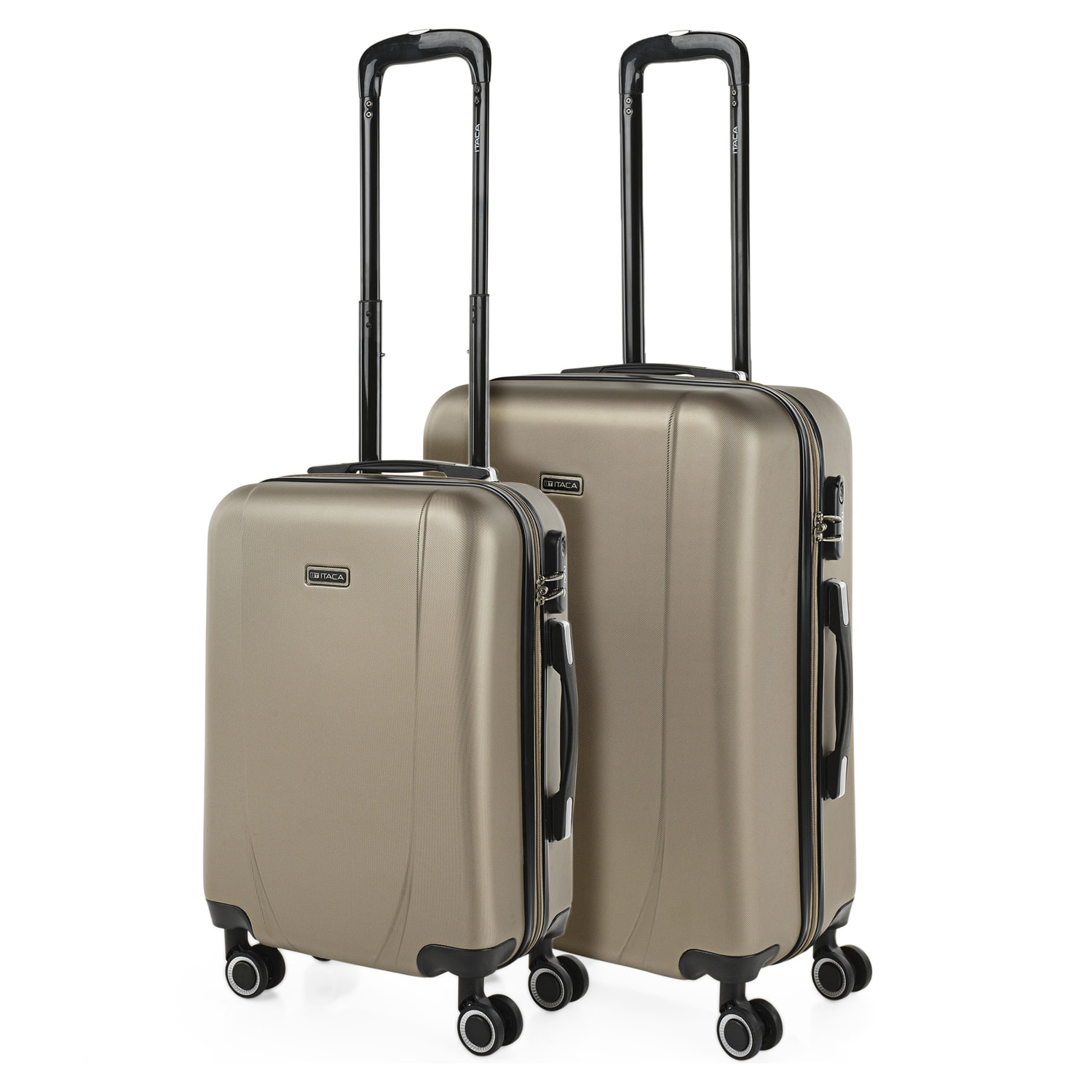 Maleta Itaca Tiber Set De 2 Unidades Champagne