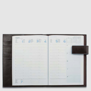 Piquadro Agenda settimanale in pelle