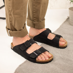 SANDALIA BABUNKERS NEGRO