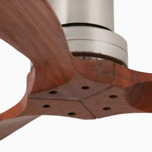 MINI LANTAU S Ventilatore a soffitto nichel opaco TUYA