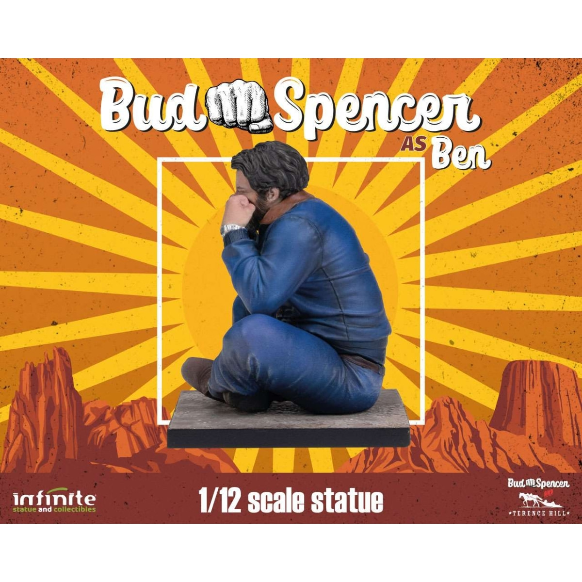 Bud Spencer As Ben 1/12 Statua Statua Infinite Statua