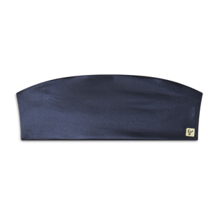 Top a fascia coated effetto brillante