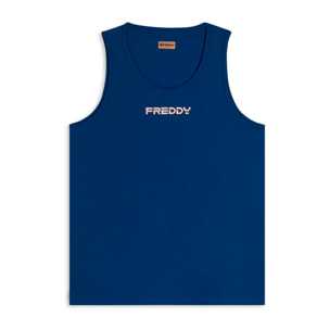 Canotta sportiva in D.I.W.O.® con spalline vogatore