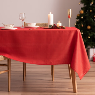 Mantel antimanchas EVOLET ROJO-ORO