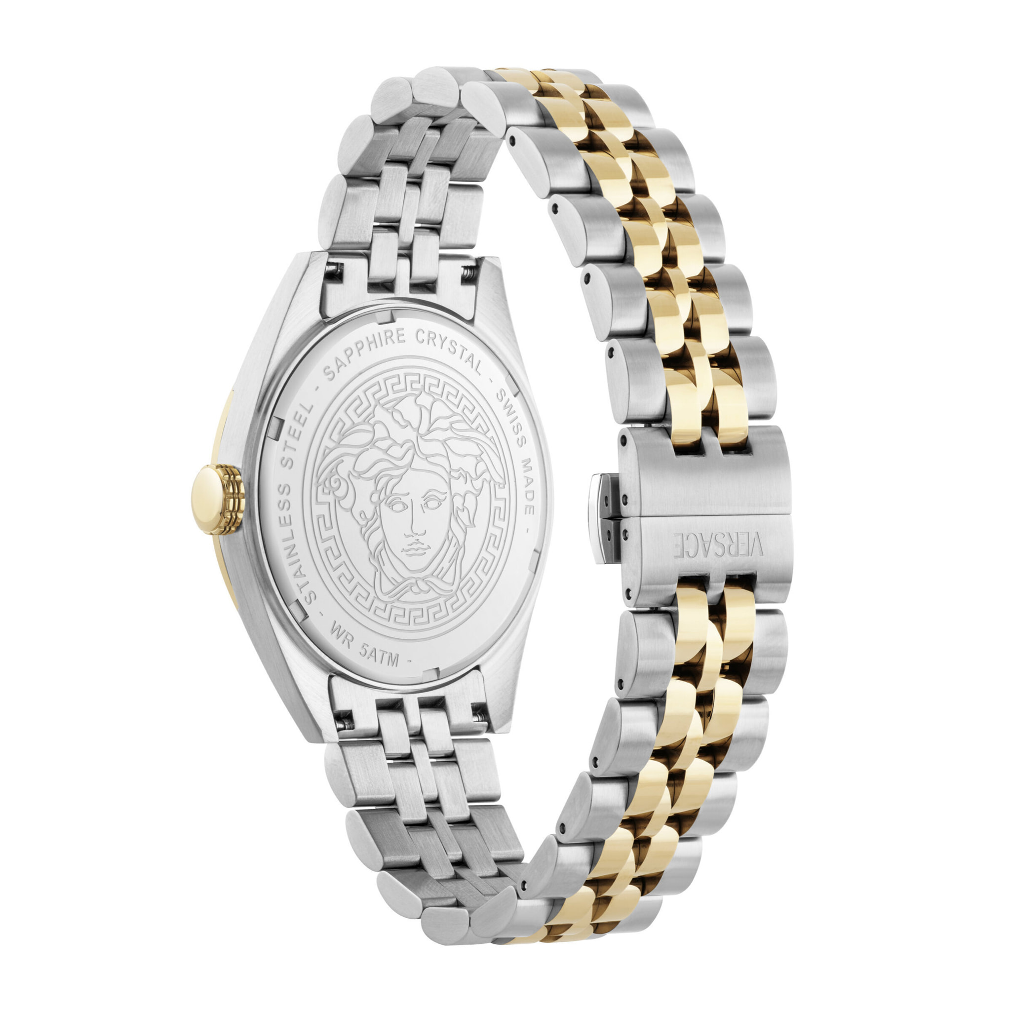 Versace Reloj Analógico De Cuarzo Athletic 3 Hands