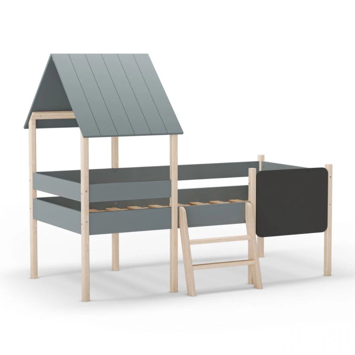 Cama cabaña Mokibed Verde Salvia - Oak Soft