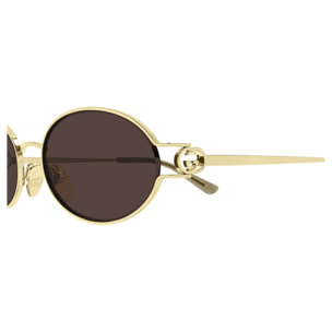 Gafas de Sol Gucci GG2233S-002 de Metal Mujer 55 mm