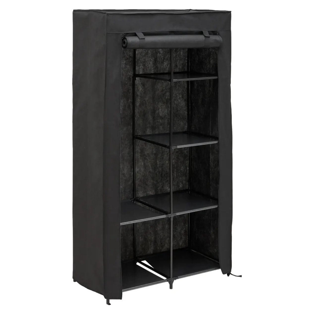 Penderie Dressy rectangulaire 88x165cm noir