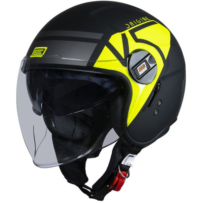 ALPHA V5 FLUO YELLOW/BLACK MATT