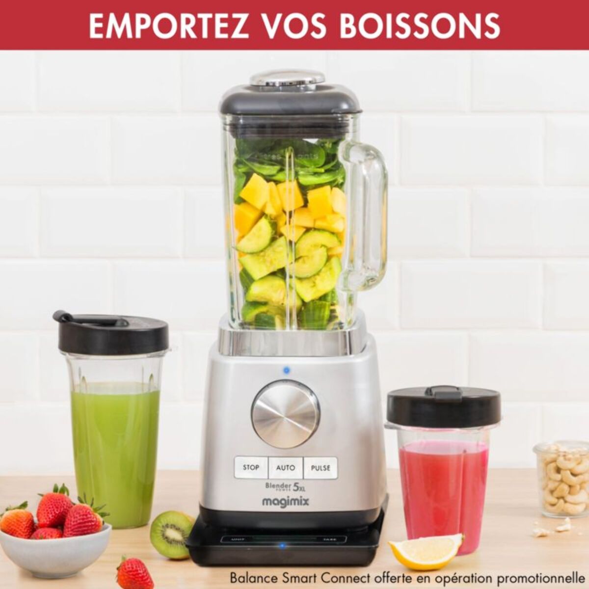 Blender MAGIMIX Power 5 XL Chrome Mat 11643