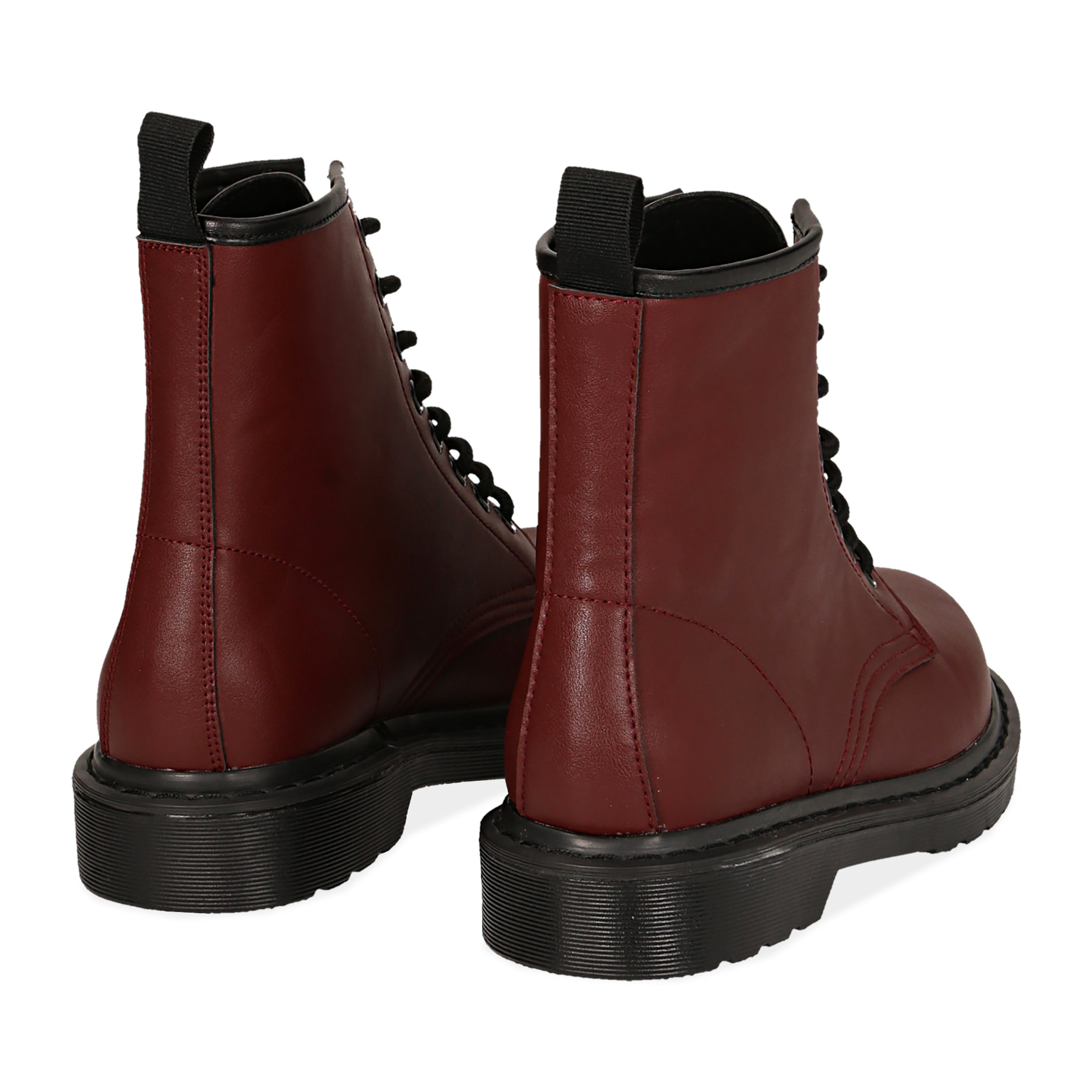 Botines burdeos
