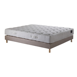 Ensemble matelas ressorts, NOVA, mémoire de forme + sommier 11 cm