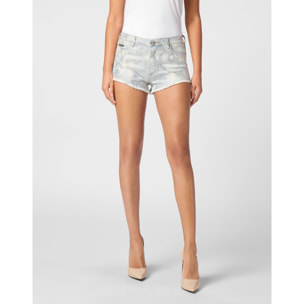 PHILIPP PLEIN Pantalones cortos vaqueros TEDDY