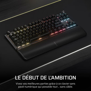 Clavier gamer sans fil CORSAIR K70 CORE TKL Wireless