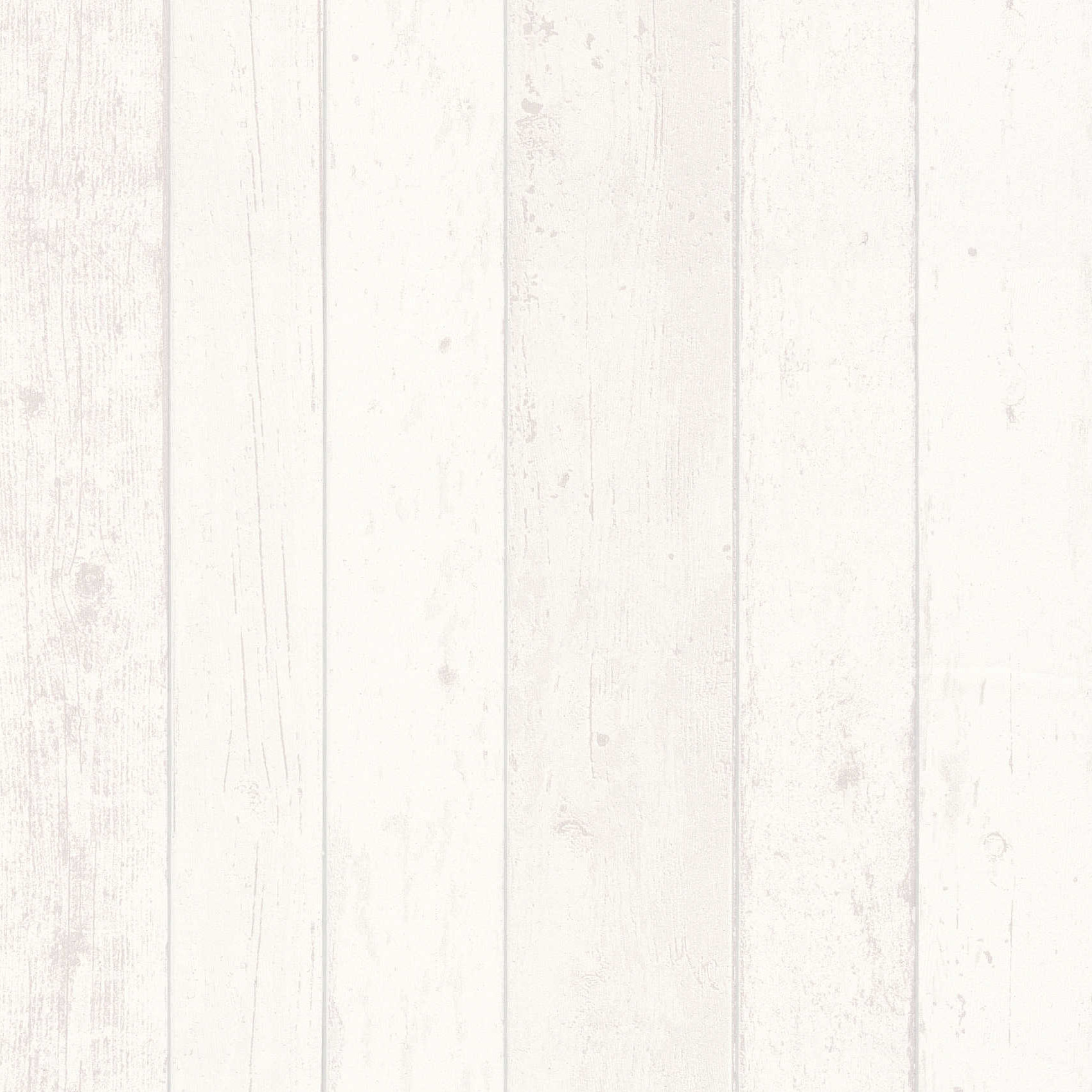 Papier peint planche de bois - Blanc