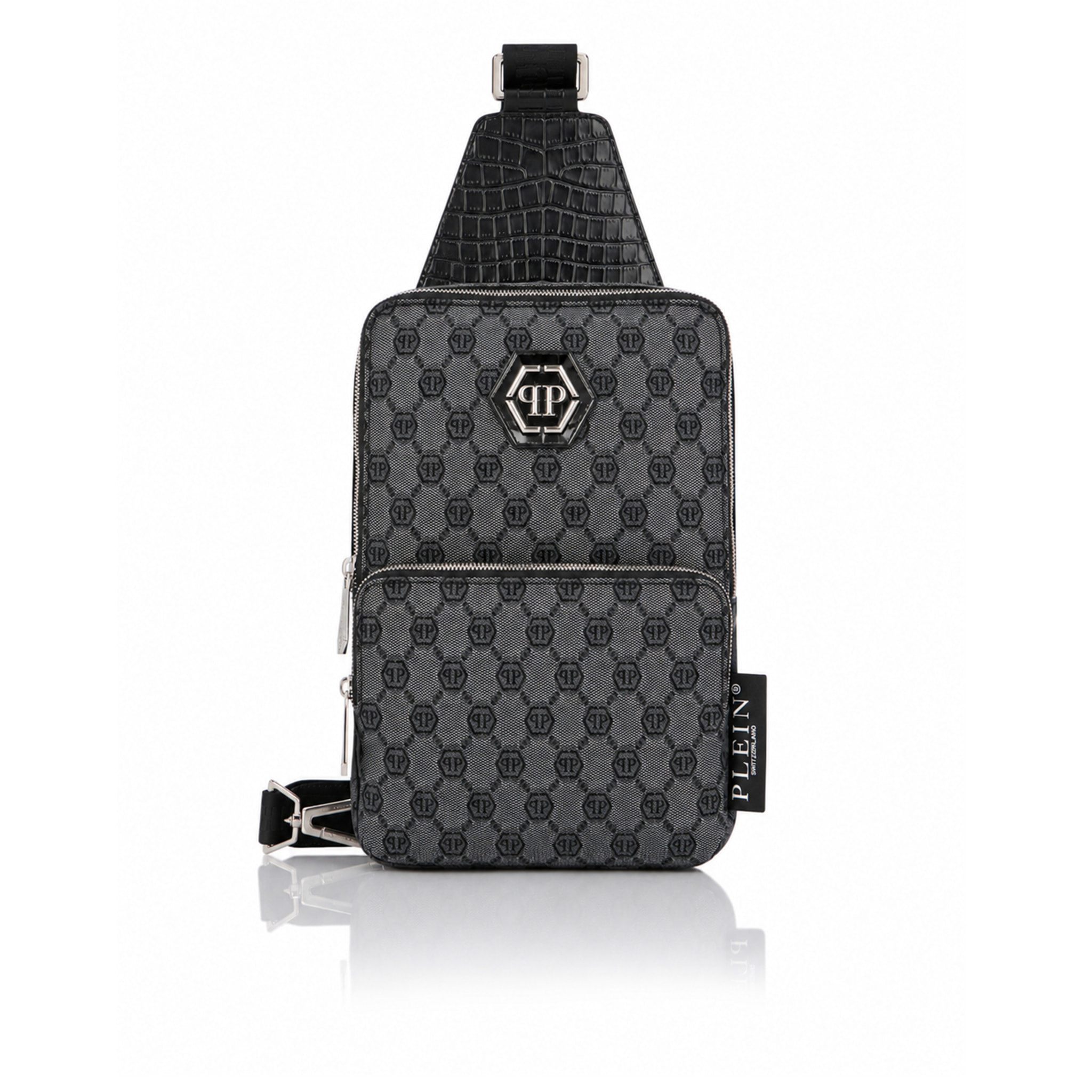 PHILIPP PLEIN Bolso bandolera MONOGRAM