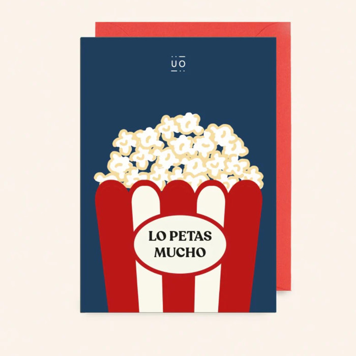 Postal "Lo petas mucho"