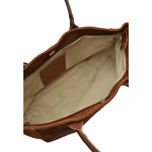 Borsa a mano Anna Luchini Marrone