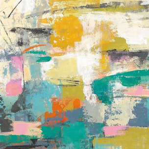 Tableau Peintur sur soie Tableau plexiglas