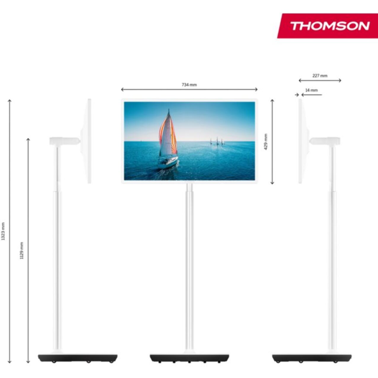 TV LED THOMSON Go - 32HA4M44 -32 pouces (80cm)