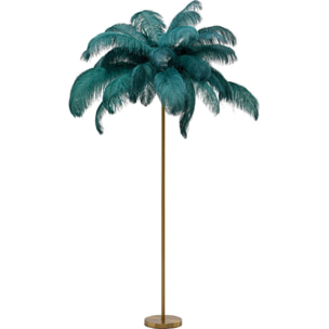 Lampadaire plumes 165cm vert Kare Design