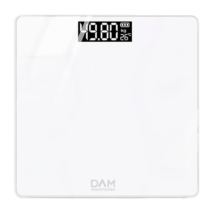 Bilancia intelligente con bioimpedenza, Bluetooth e App. Peso, percentuale di grasso, IMC, età corporea, ecc.