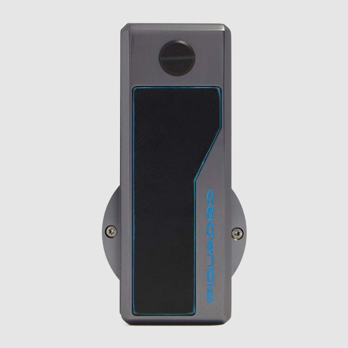 Piquadro Portachiavi con porta AirTag®, personalizzabile