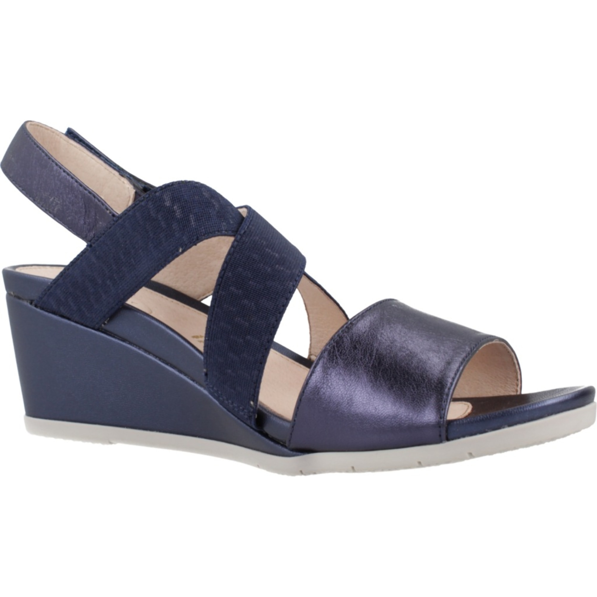 Sandalias Mujer de la marca STONEFLY  modelo SWEET III 10 LAMINATED LTH Blue