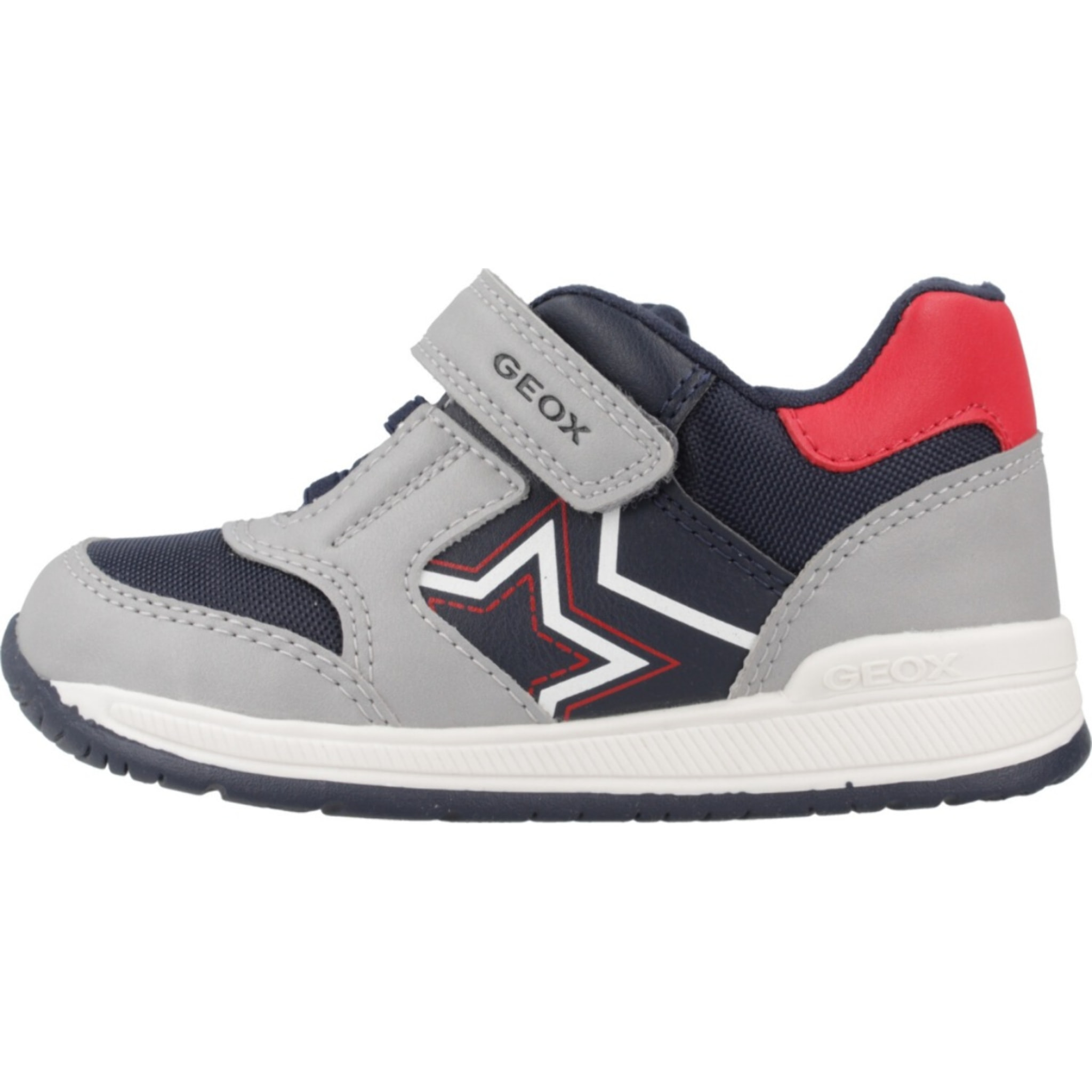 Zapatillas Niño de la marca GEOX  modelo B RISHON BOY Gray