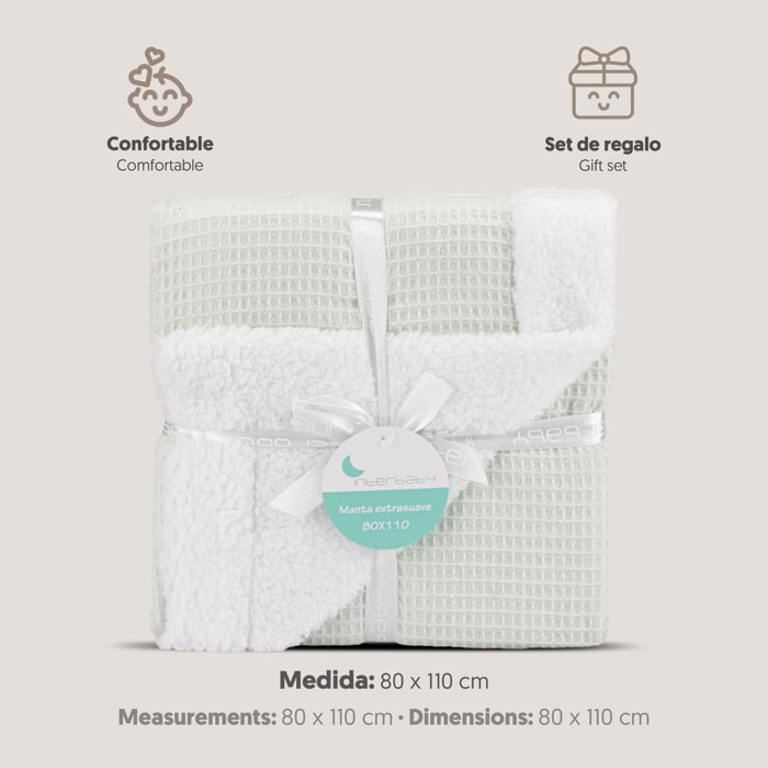 Manta Nido Abejacon Borreguillo